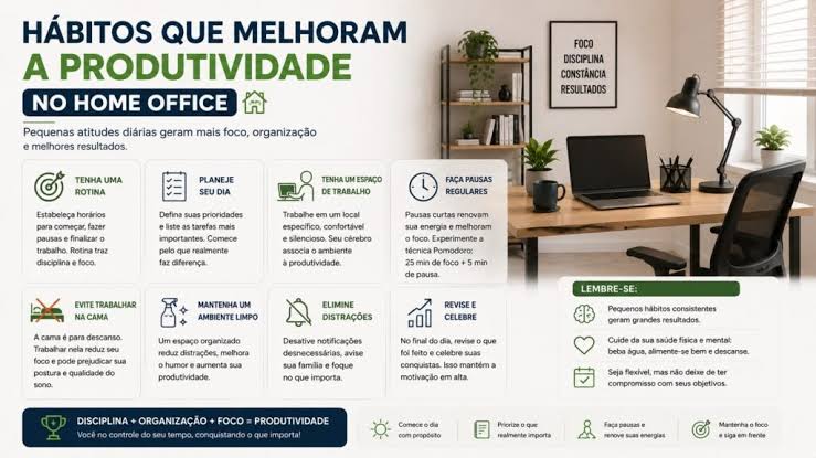 5 dicas para trabalhar em casa